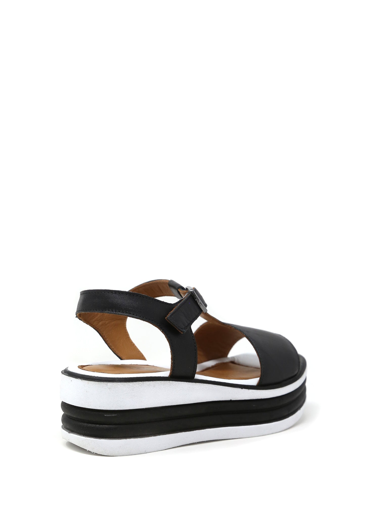 Sandali zeppa Nero Cafenoir