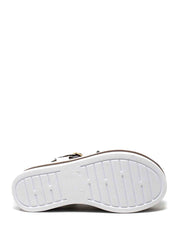 Sandali zeppa Bianco Cafenoir