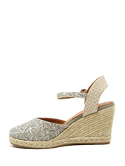 Sandali zeppa Grigio Cafenoir