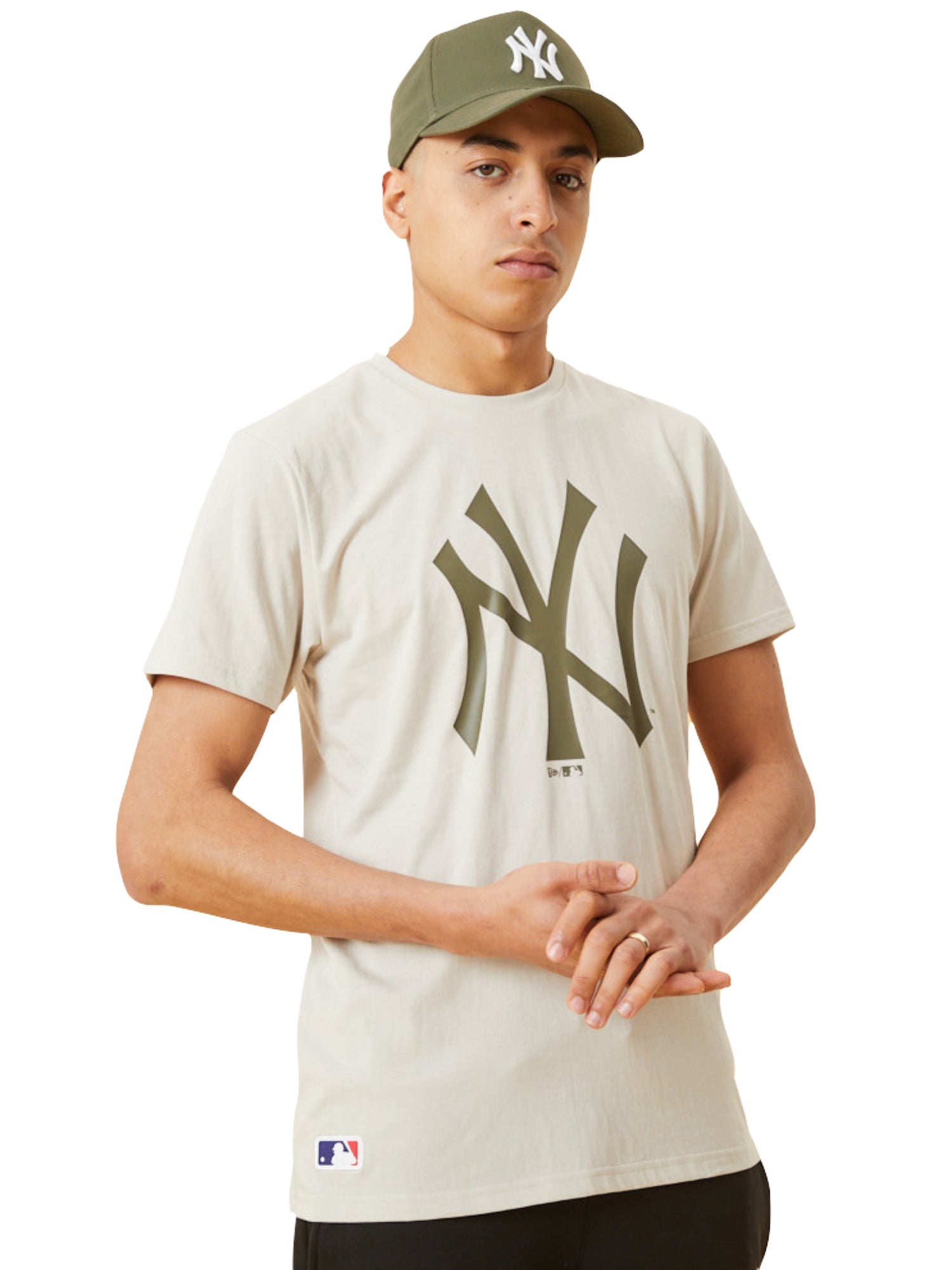 T-shirt Beige New Era