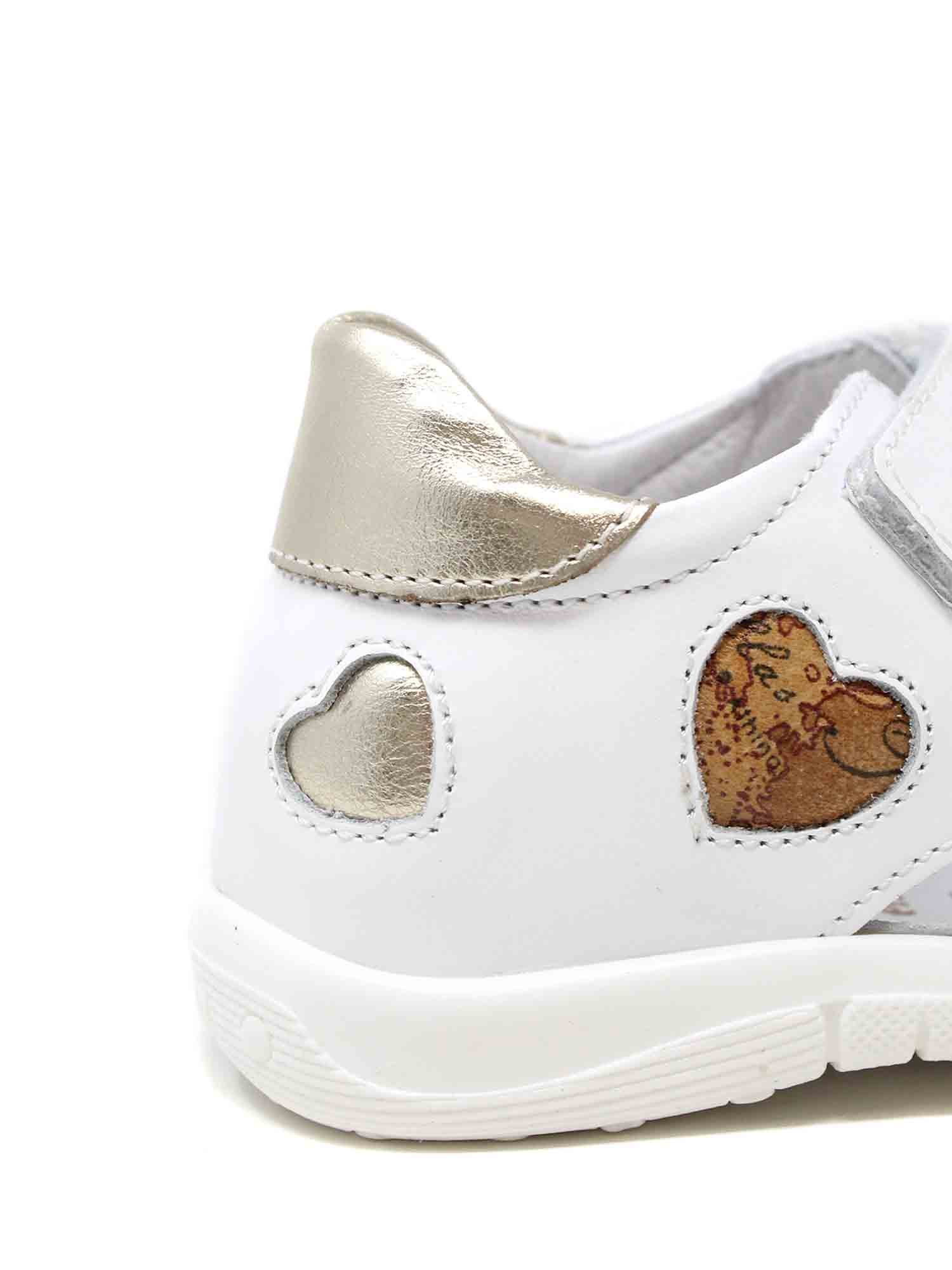 Sandali con strappi Bianco Alviero Martini 1a Classe 