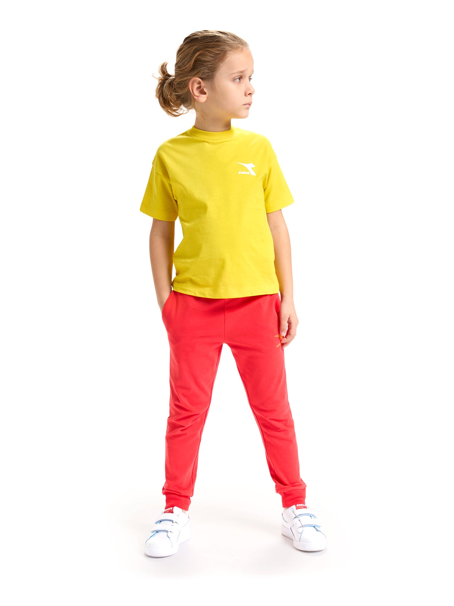 T-shirt Giallo Diadora