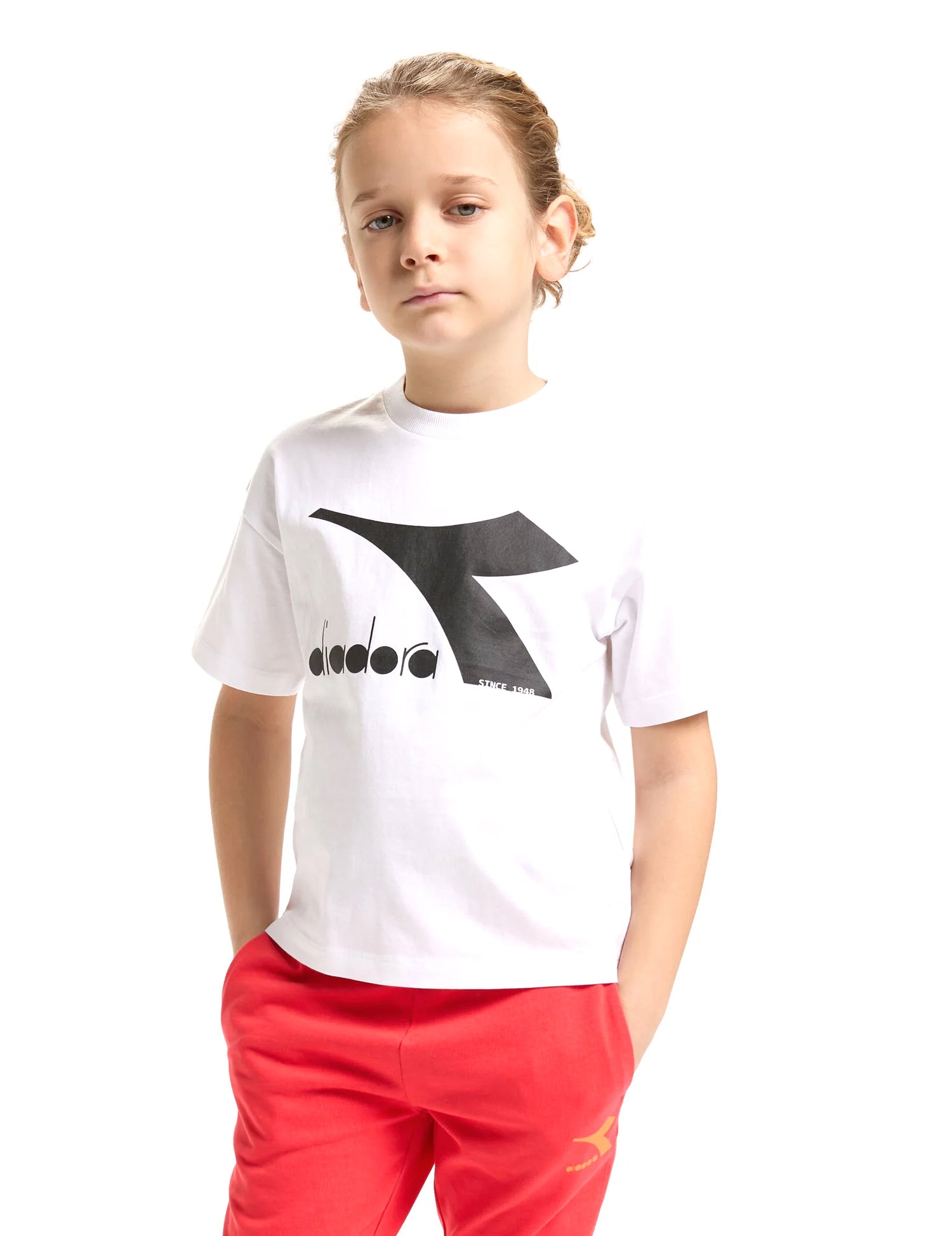 T-shirt Bianco Diadora