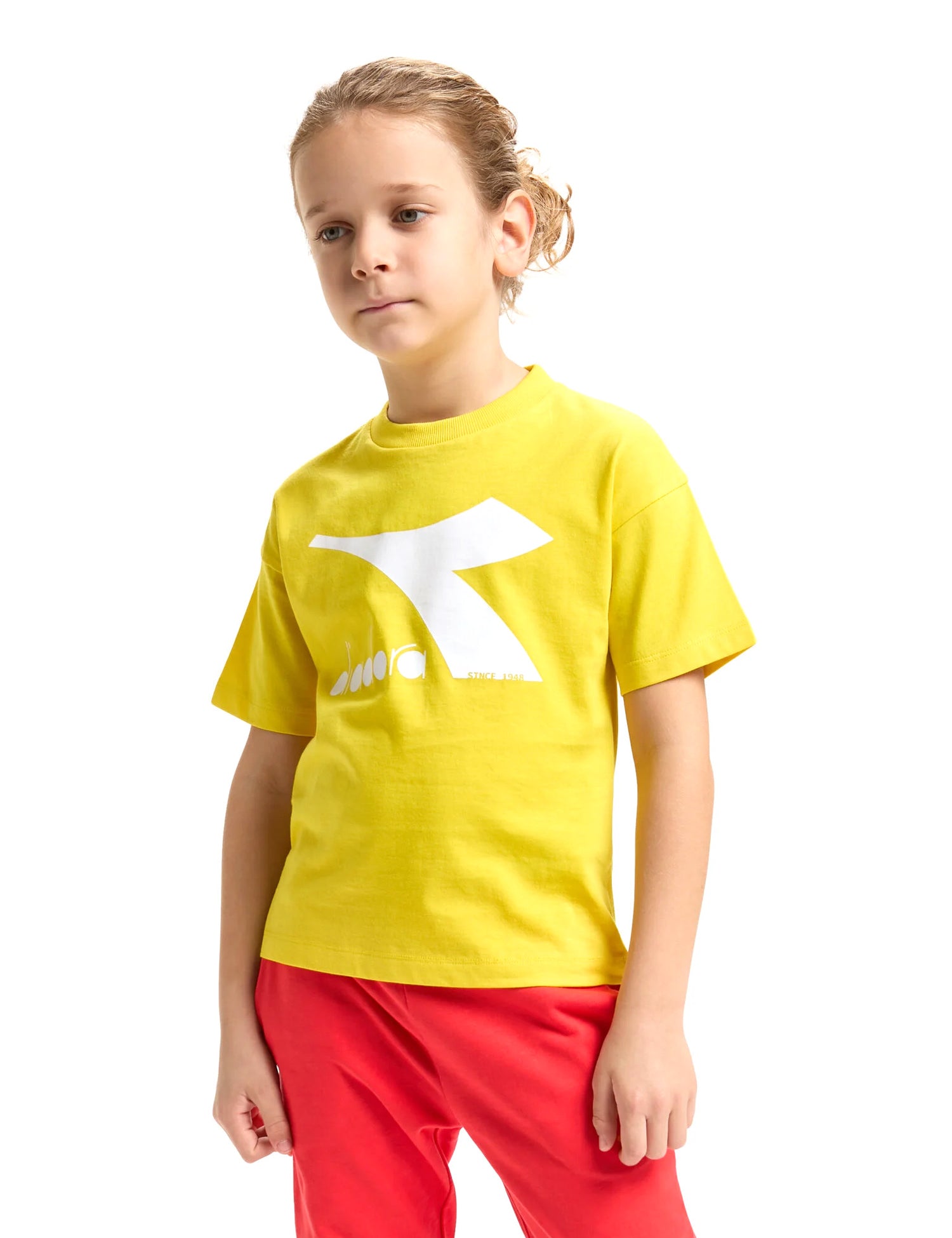 T-shirt Giallo Diadora