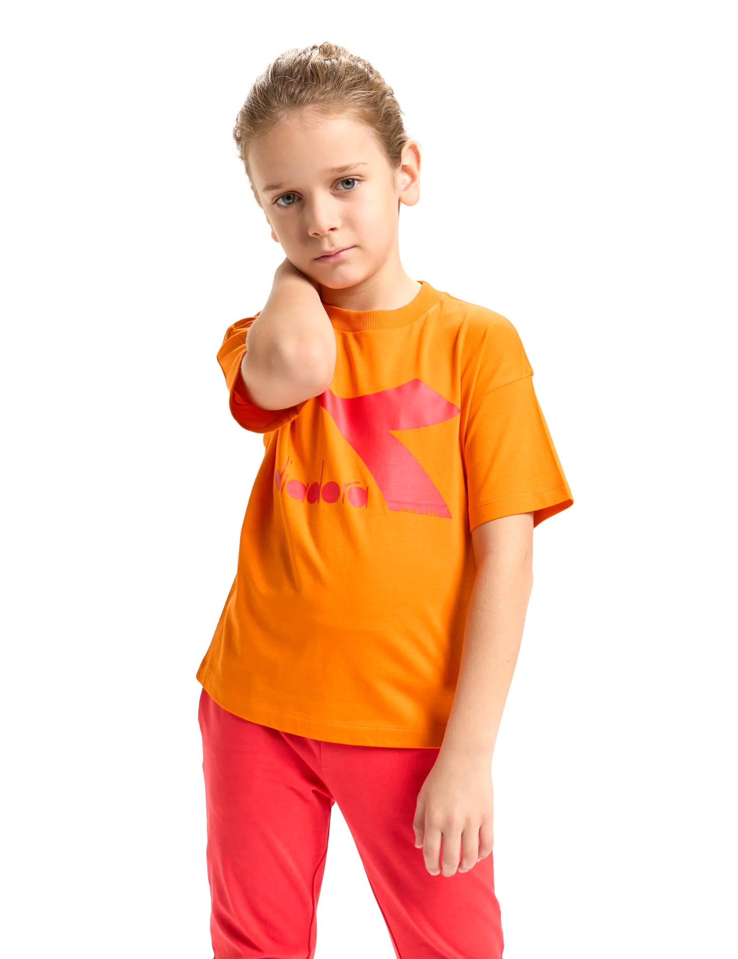 T-shirt Arancio Diadora
