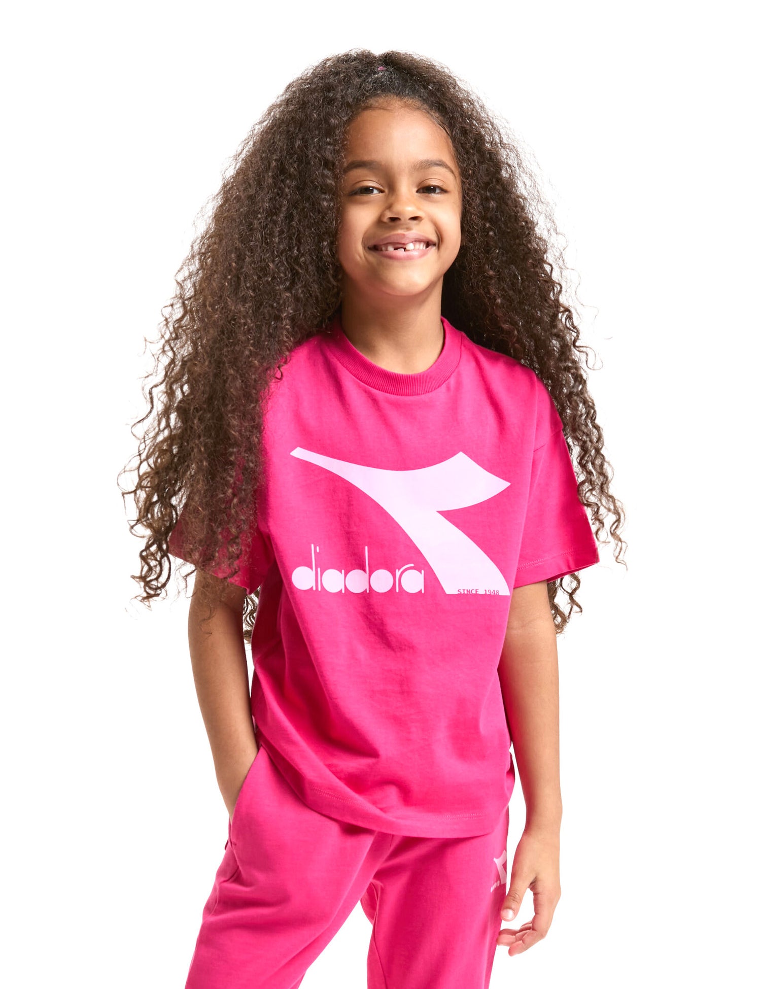 T-shirt Rosa Diadora