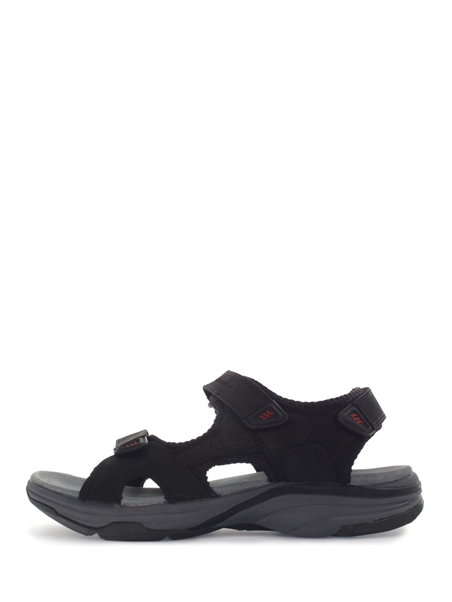 Sandali con strappi Nero Lumberjack