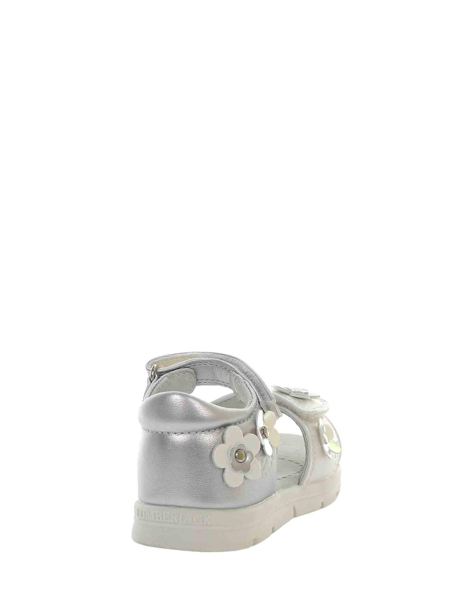 Sandali con strappi Bianco Lumberjack