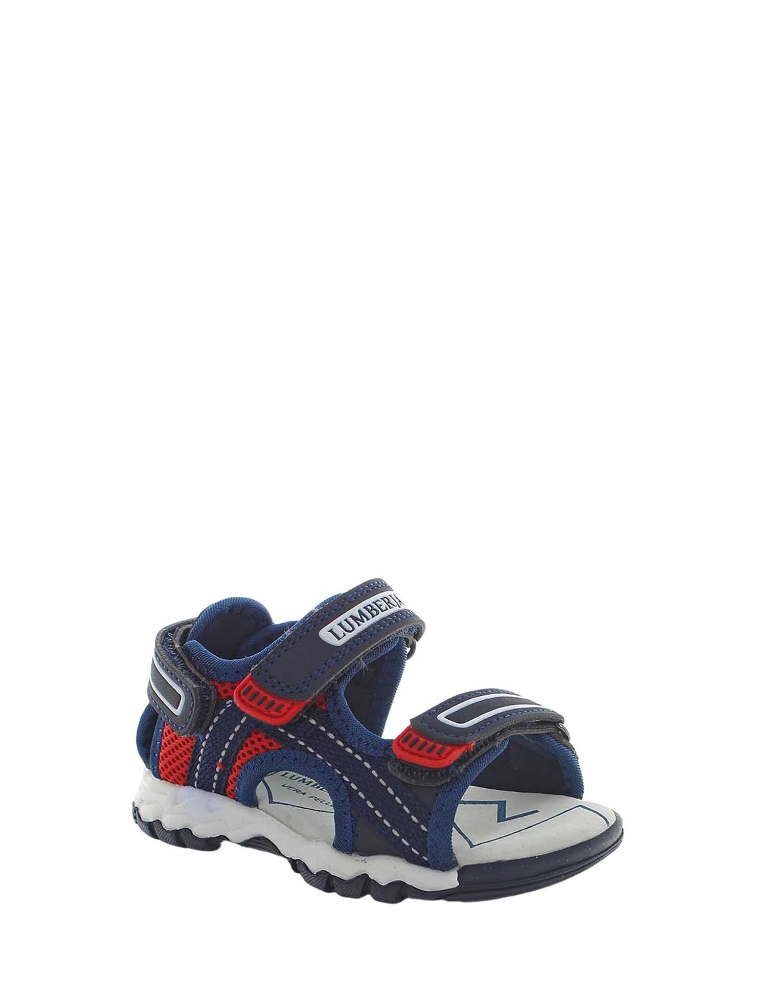 Sandali con strappi Blu Scuro Lumberjack