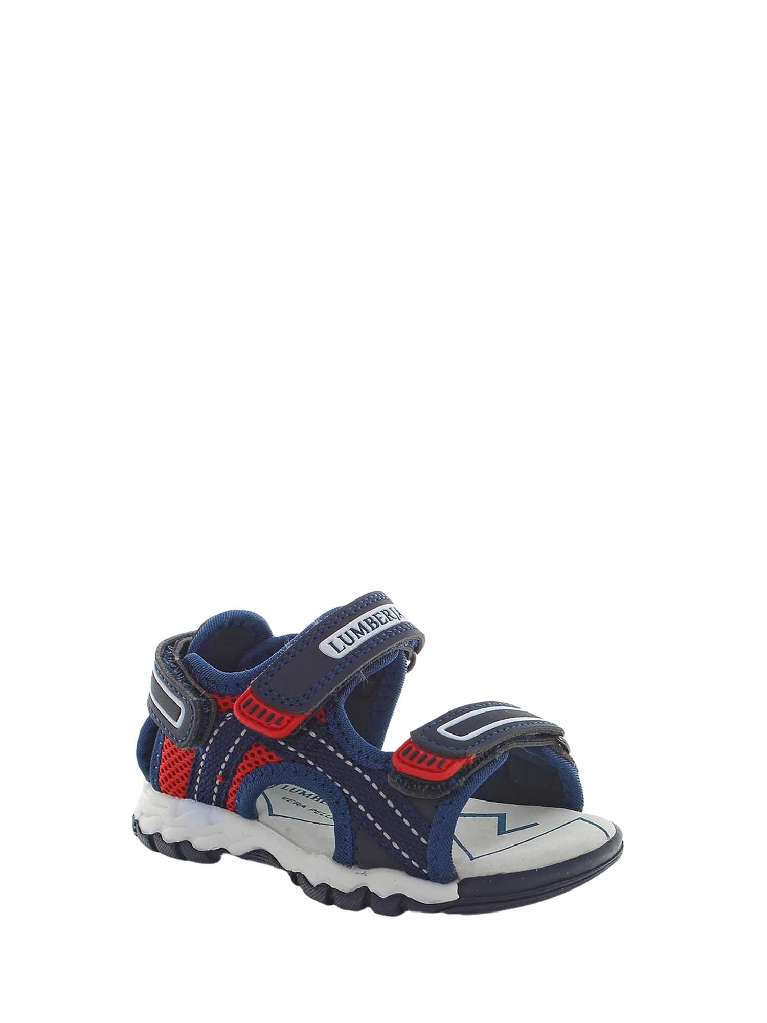 Sandali con strappi Blu Scuro Lumberjack