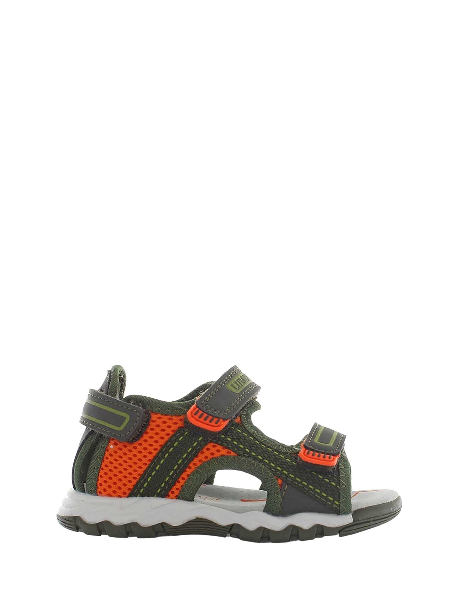 Sandali con strappi Verde Lumberjack
