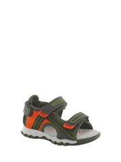 Sandali con strappi Verde Lumberjack
