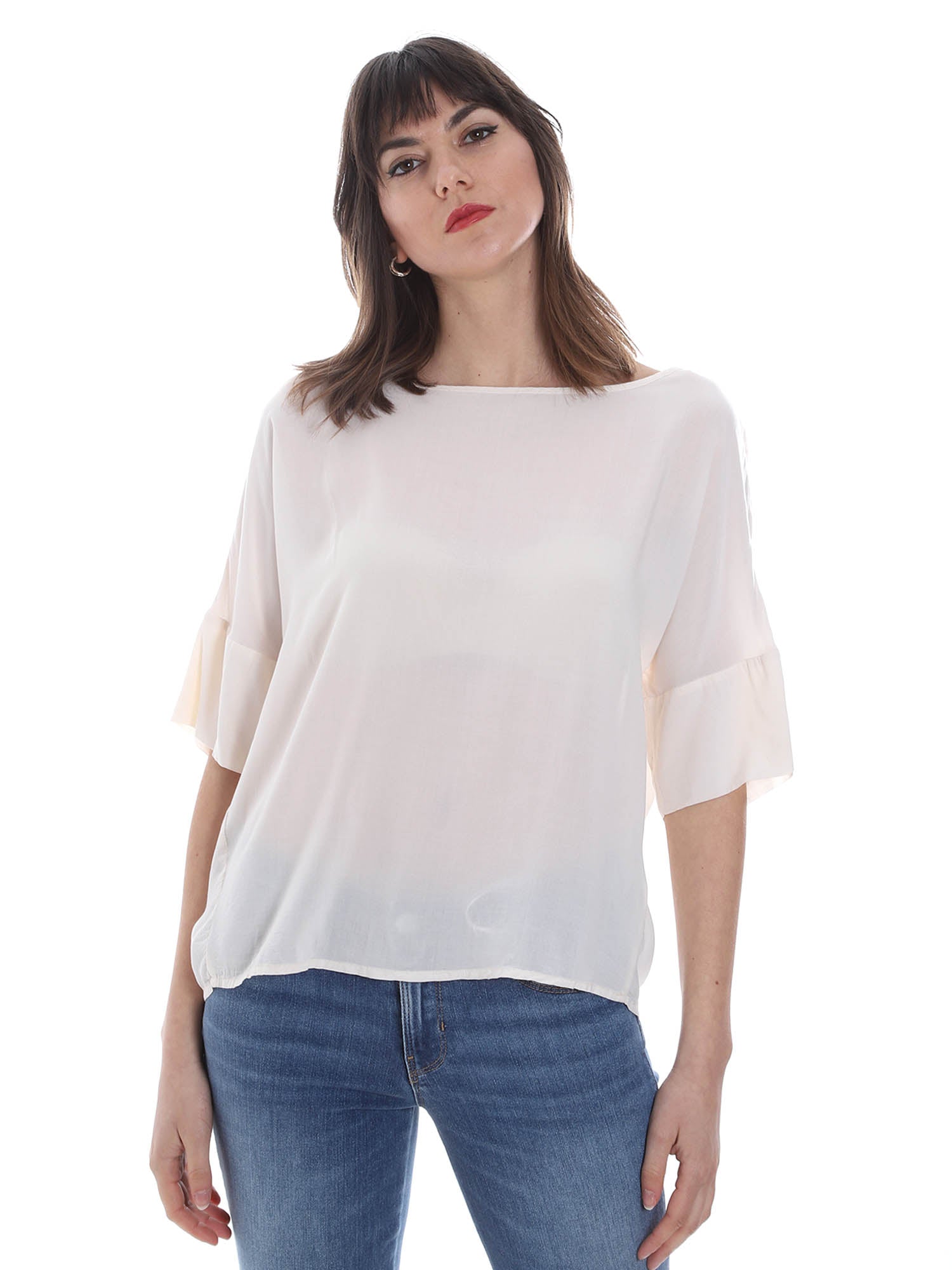 Bluse Beige Alessia Santi