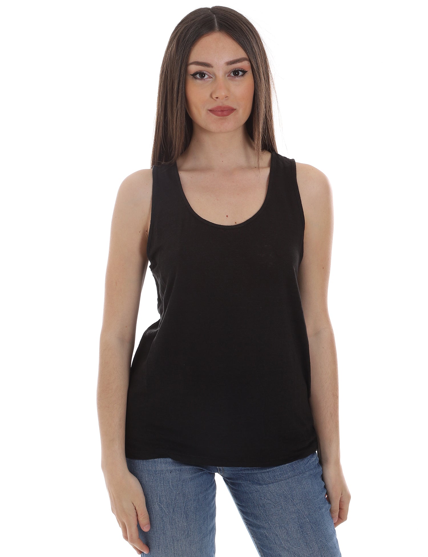 Canotte Nero Alessia Santi