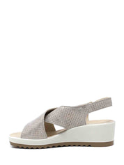 Sandali zeppa Grigio Igi&co