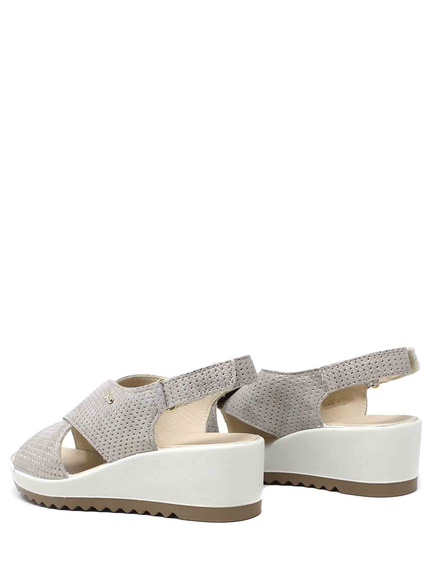 Sandali zeppa Grigio Igi&co