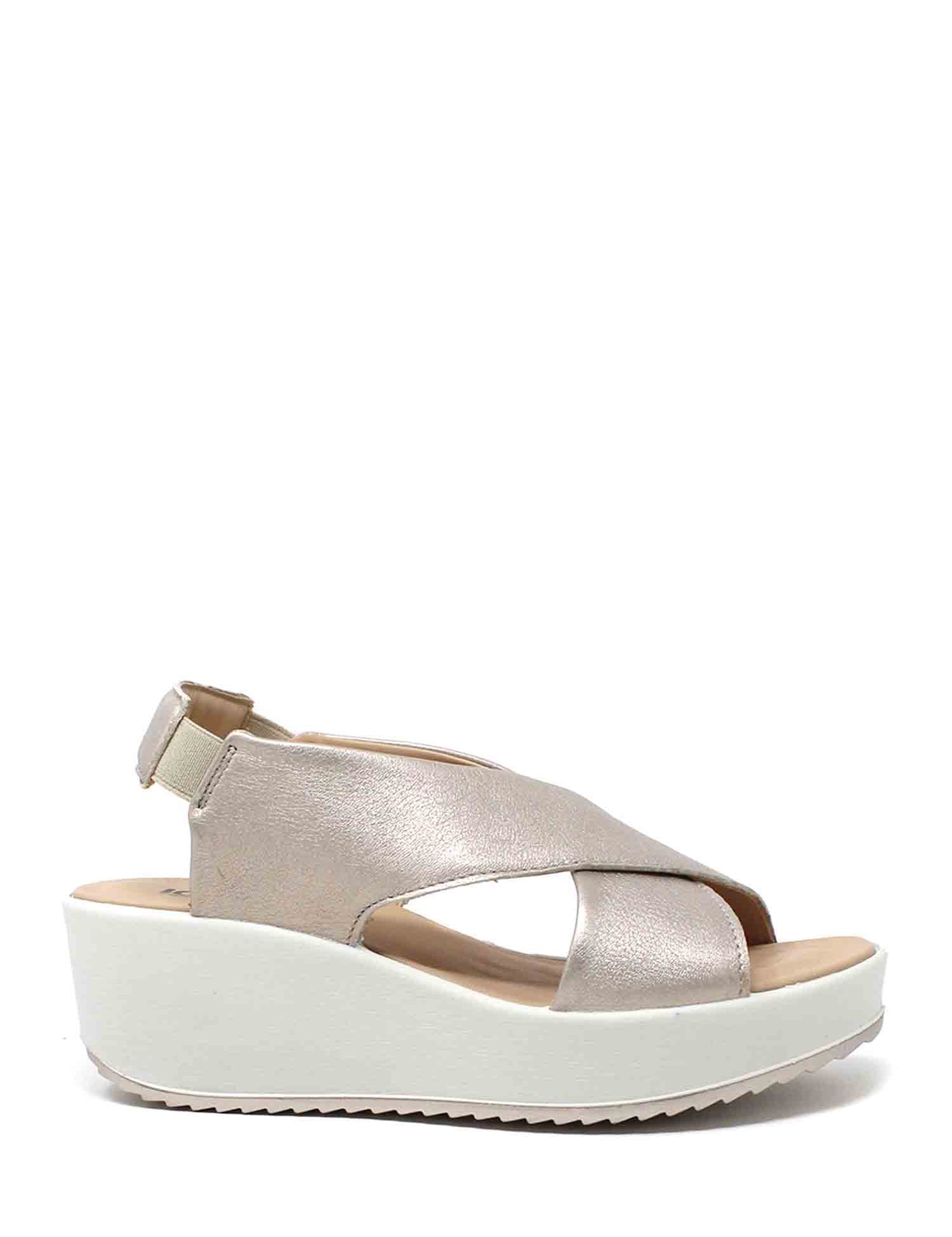 Sandali zeppa Beige Igi&co