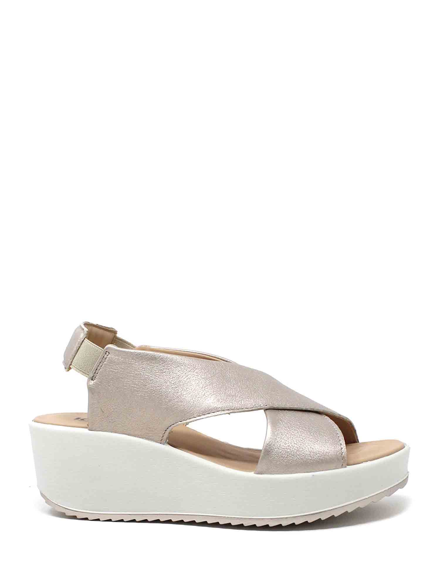 Sandali zeppa Beige Igi&co