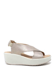 Sandali zeppa Beige Igi&co