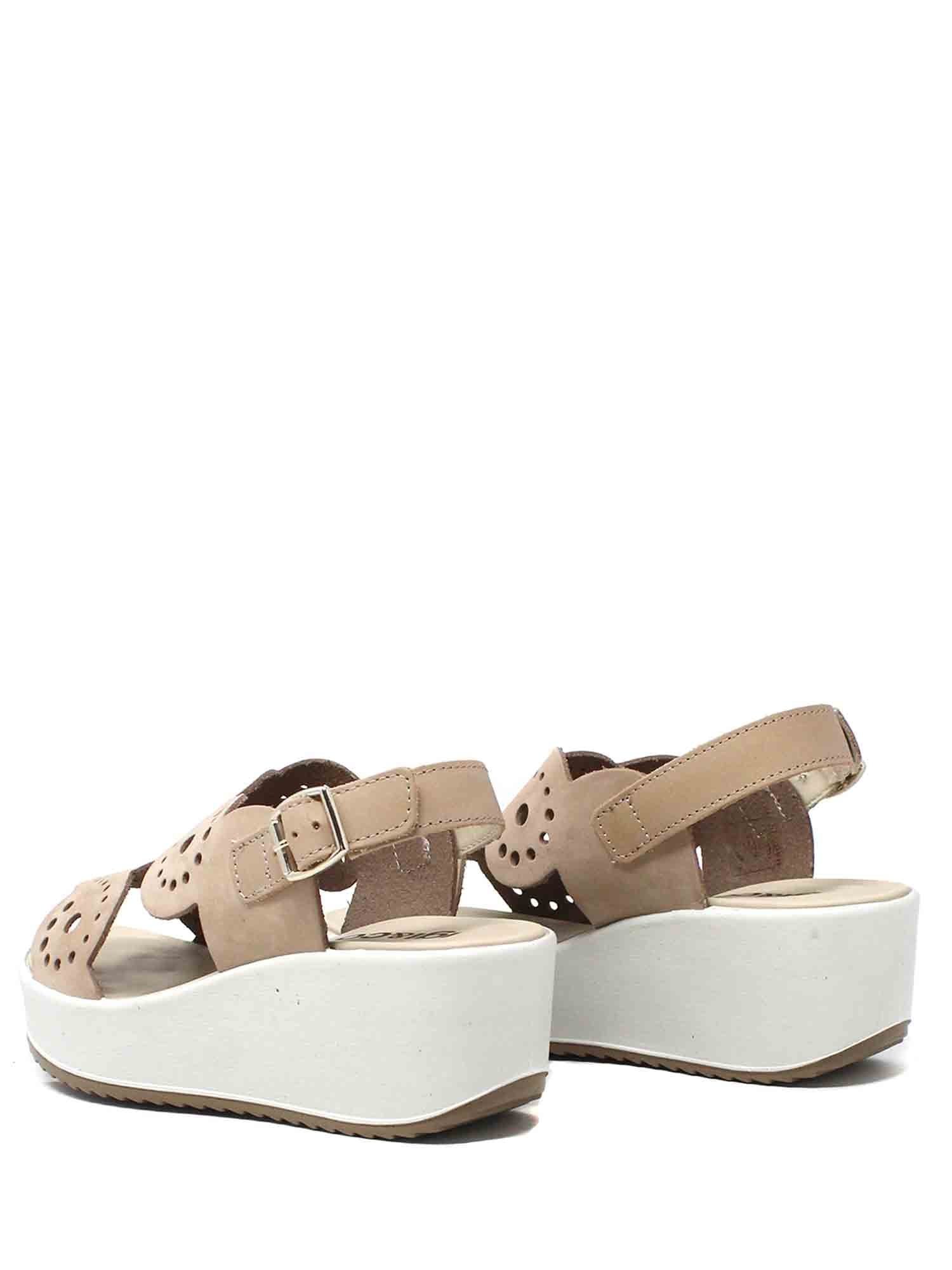 Sandali zeppa Beige Igi&co