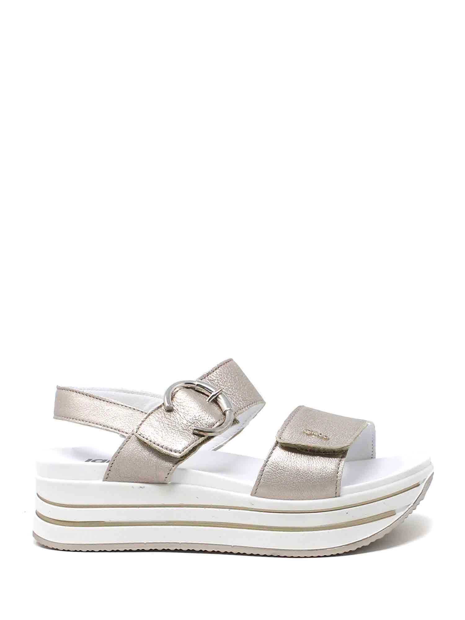 Sandali zeppa Beige Igi&co