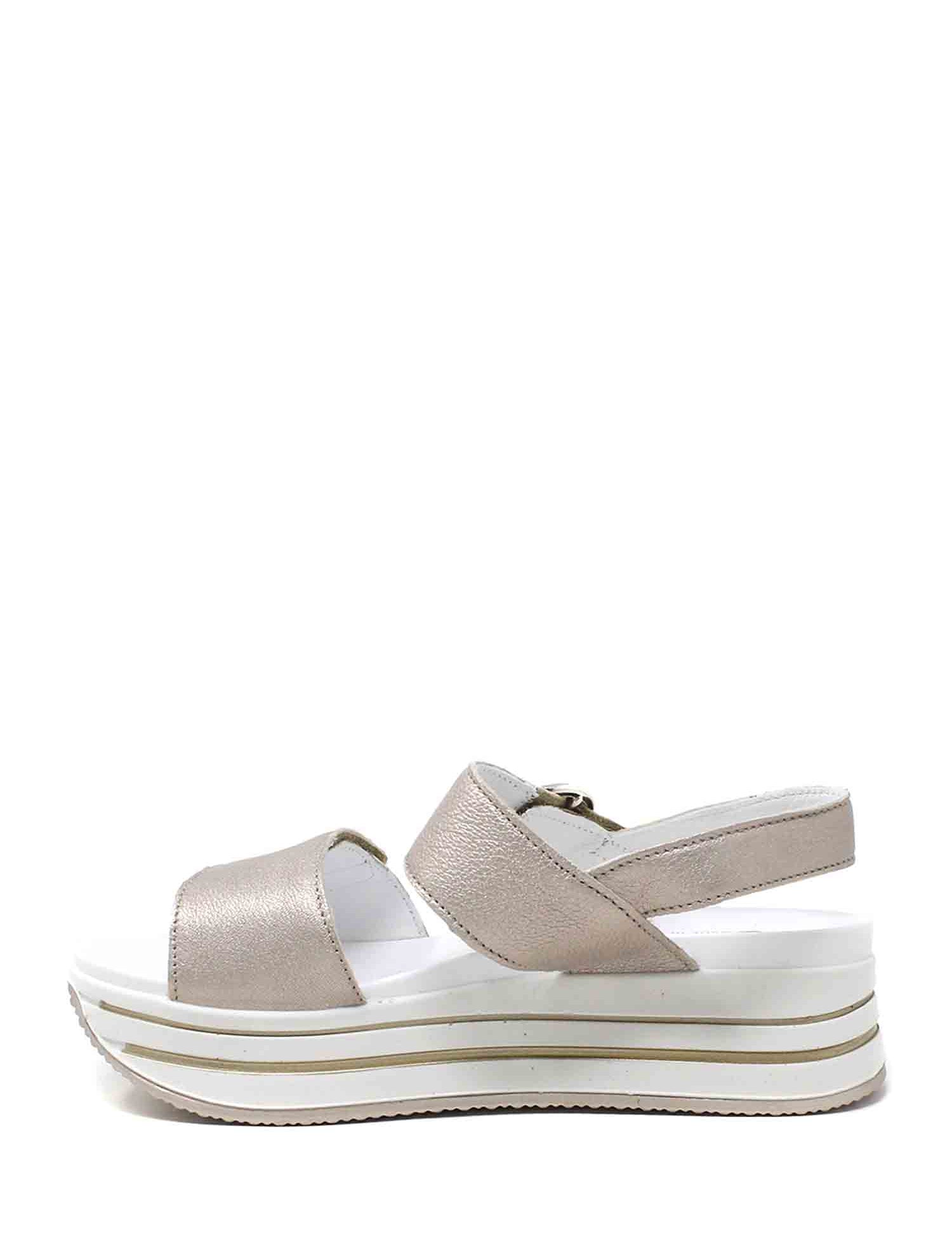 Sandali zeppa Beige Igi&co