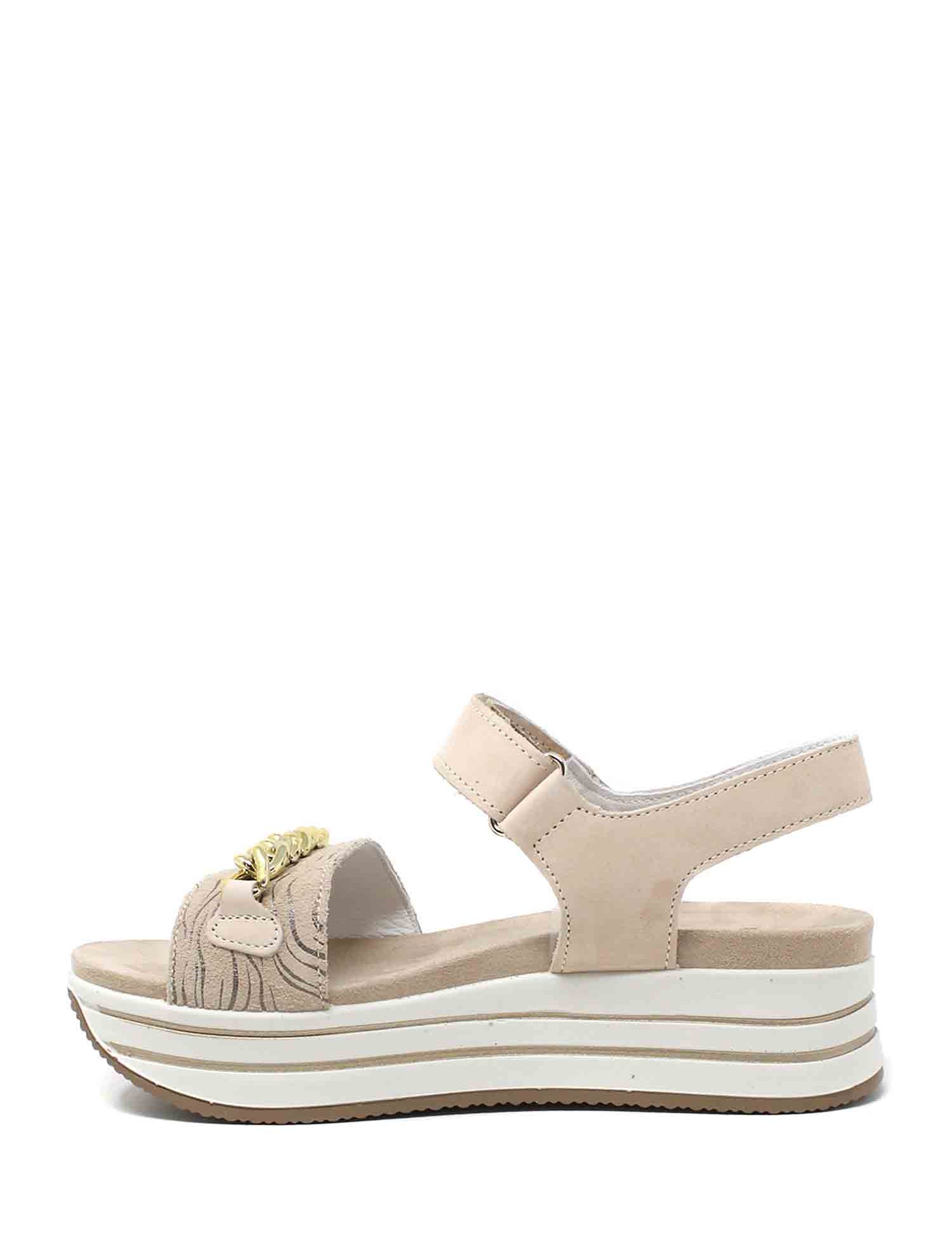 Sandali zeppa Beige Igi&co