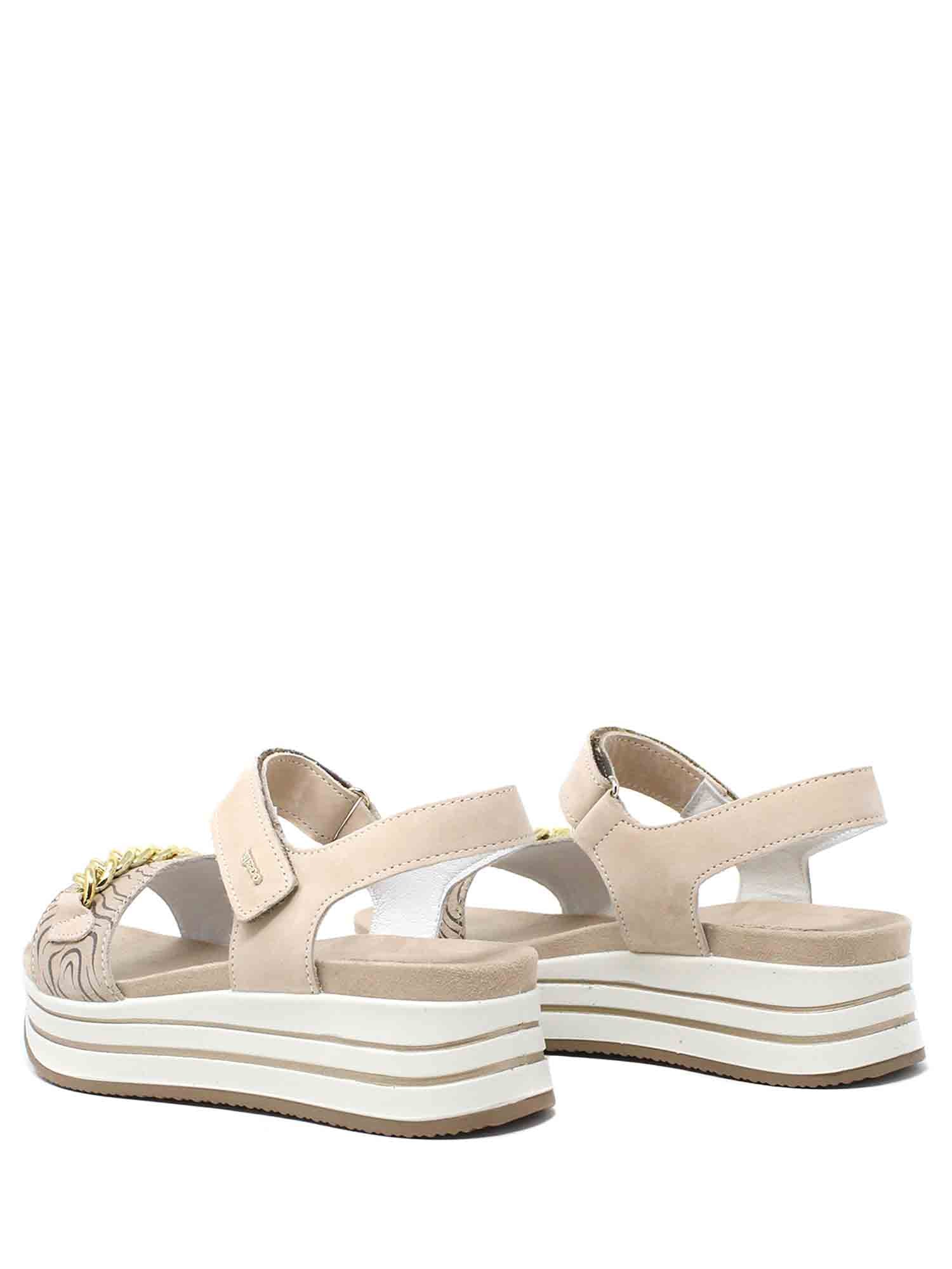 Sandali zeppa Beige Igi&co