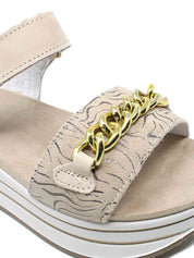Sandali zeppa Beige Igi&co