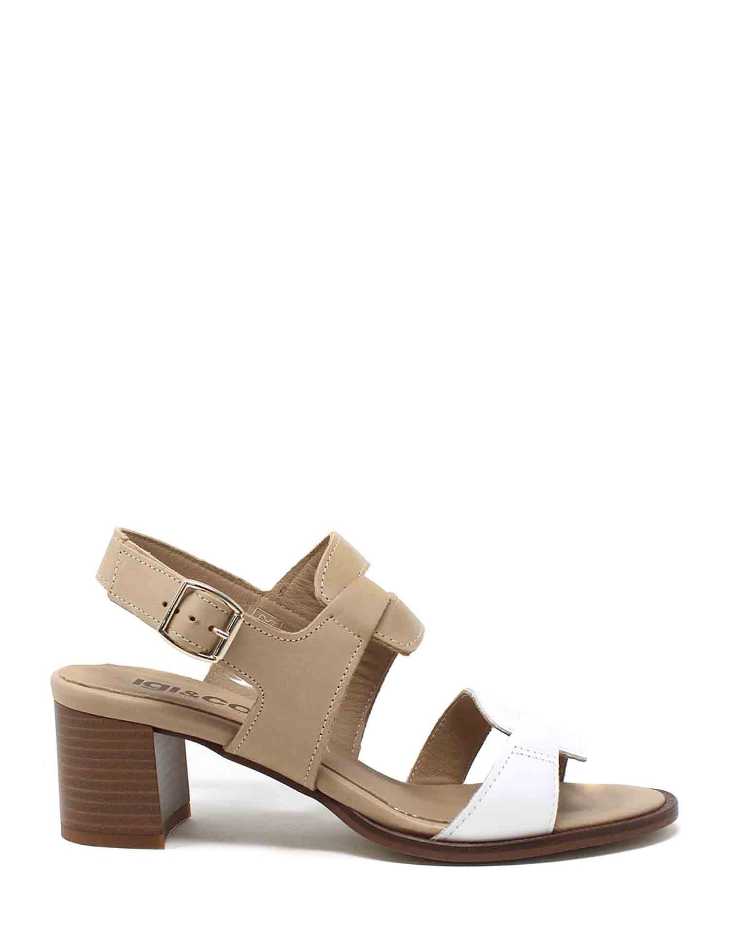 Sandali tacco Beige Igi&co