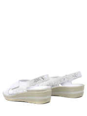 Sandali con strappi Grigio Enval