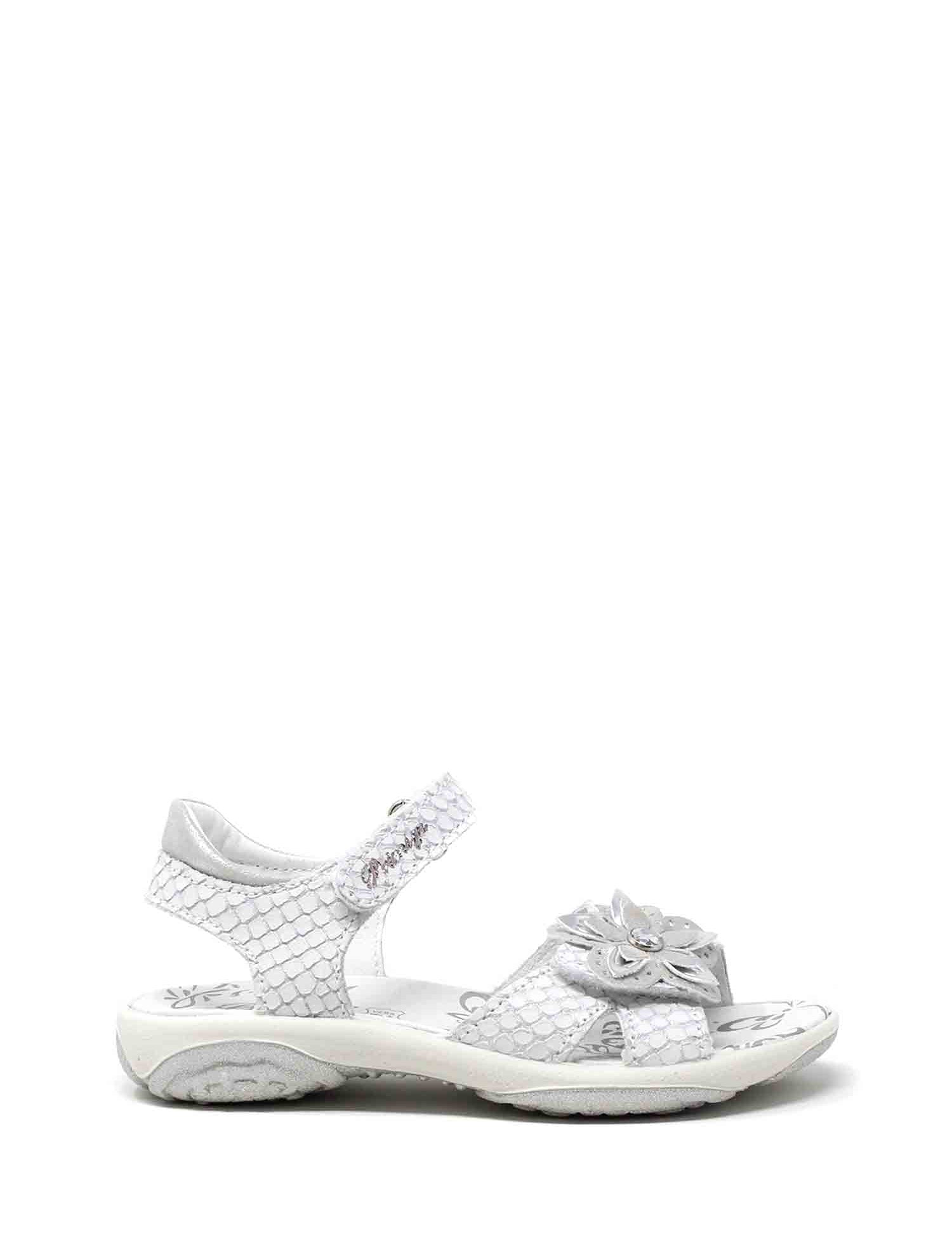 Sandali con strappi Argentato Primigi