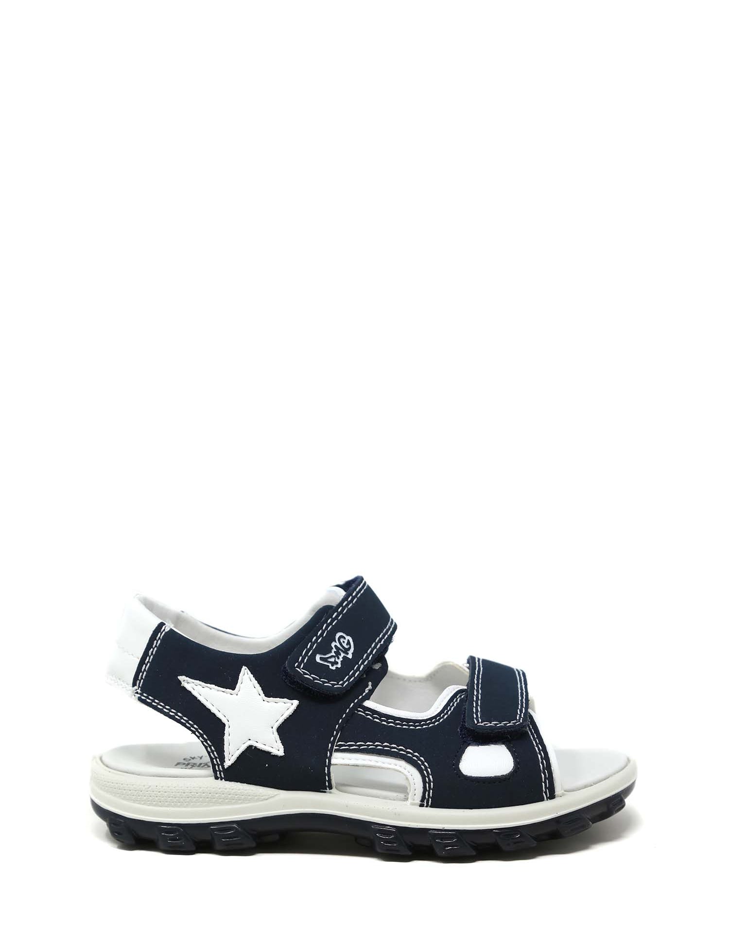 Sandali con strappi Blu Primigi