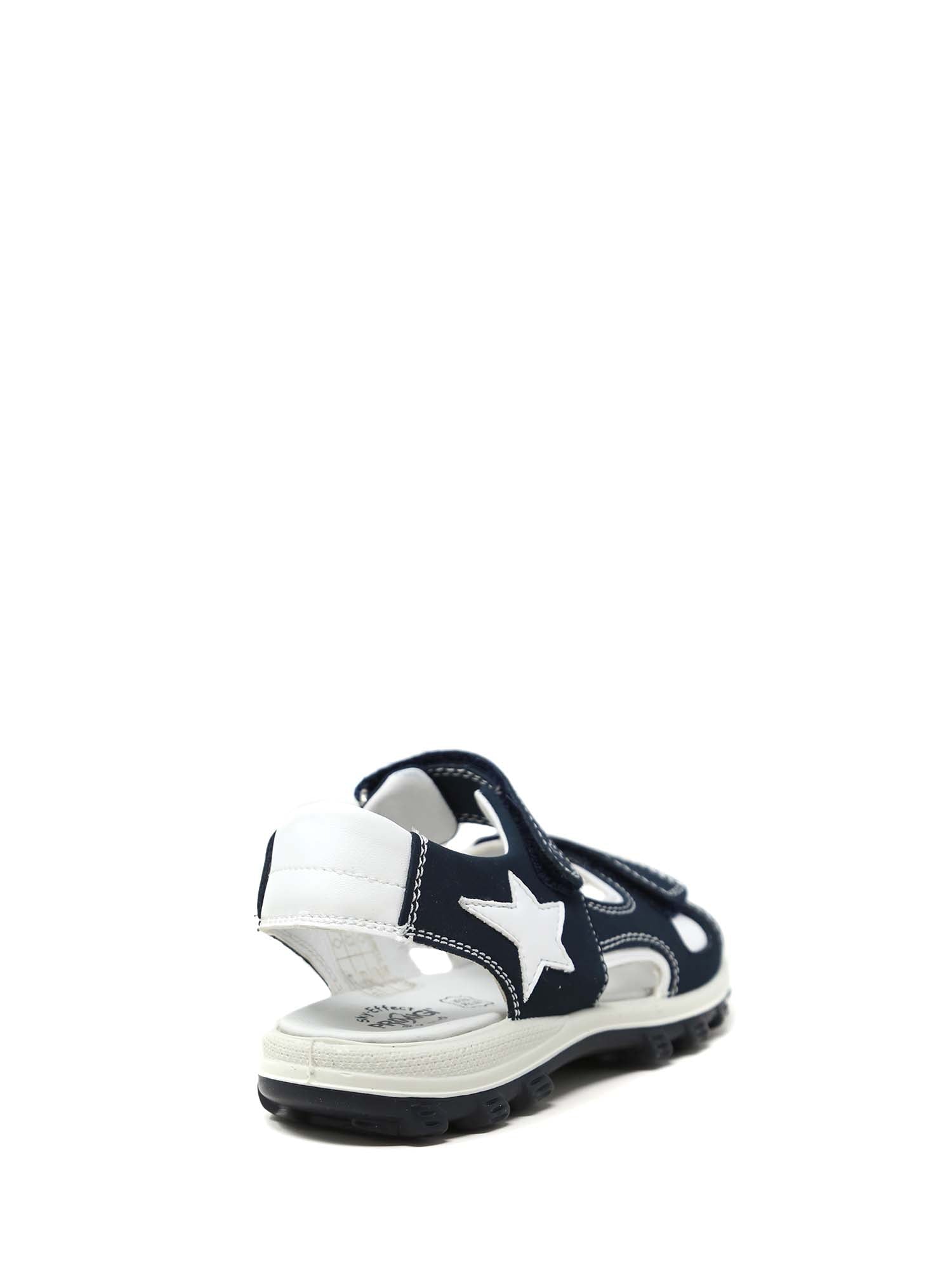 Sandali con strappi Blu Primigi