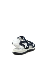 Sandali con strappi Blu Primigi