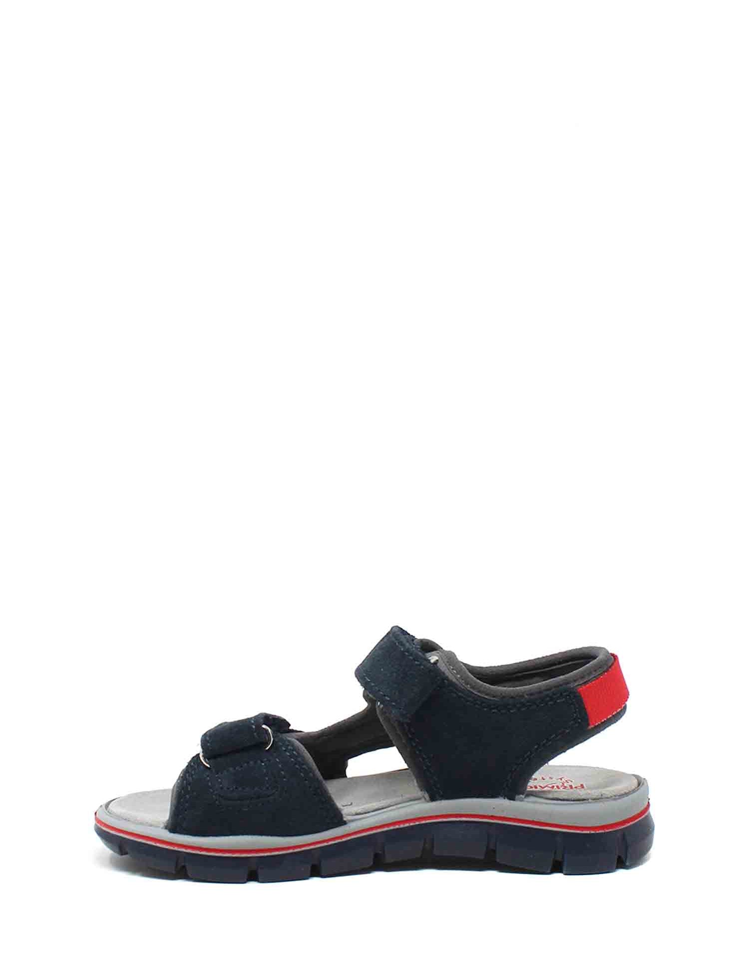 Sandali con strappi Blu Primigi