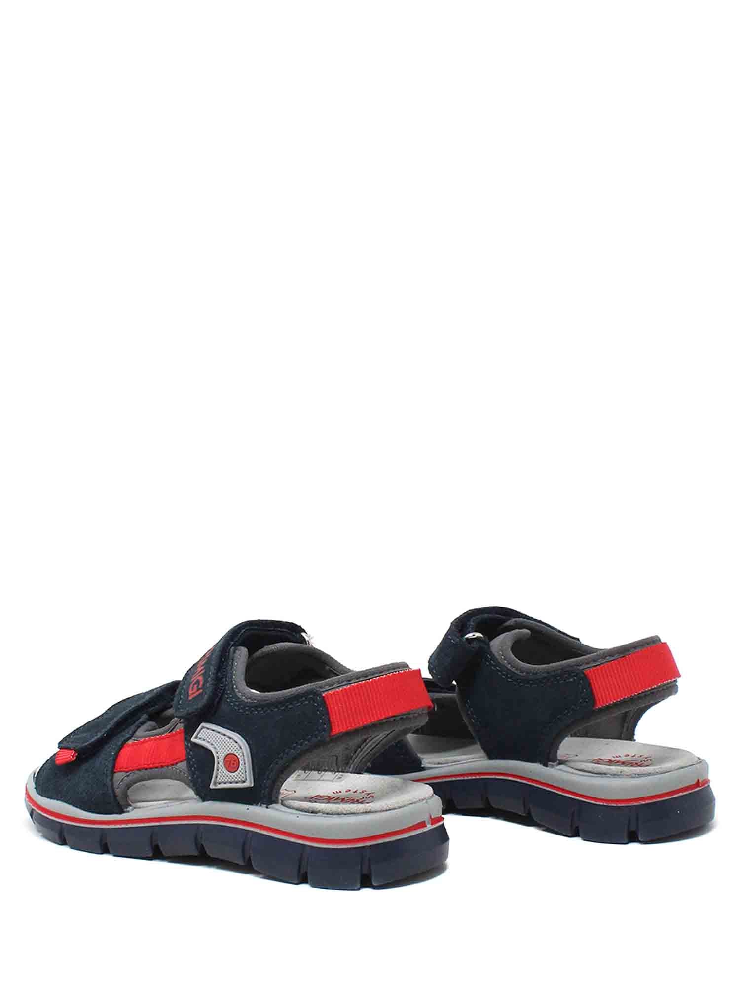 Sandali con strappi Blu Primigi