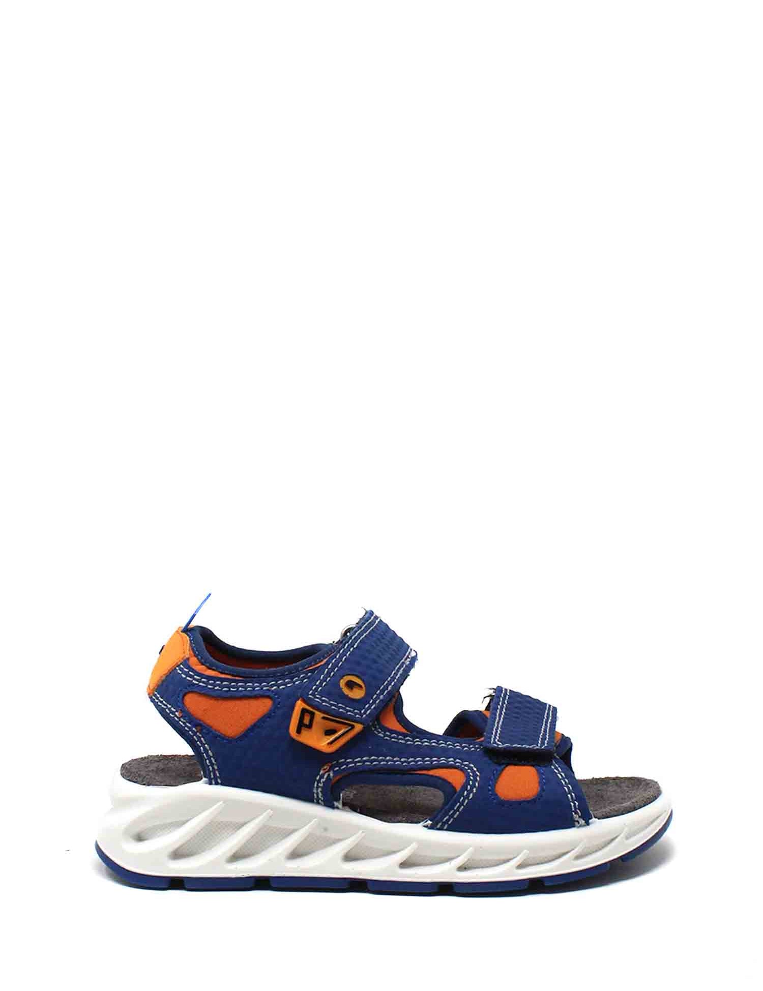 Sandali con strappi Blu Primigi