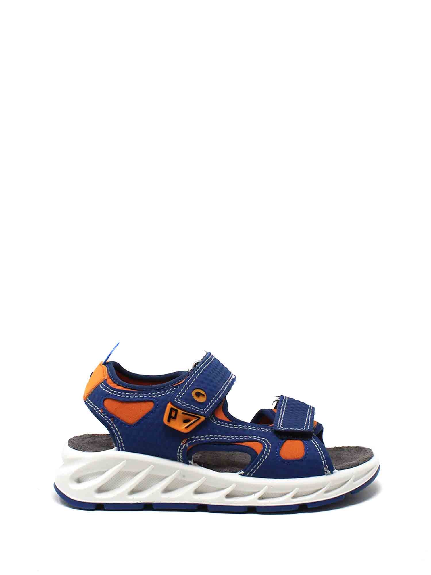 Sandali con strappi Blu Primigi