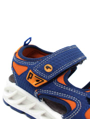 Sandali con strappi Blu Primigi