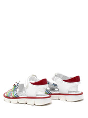 Sandali con strappi Bianco Primigi