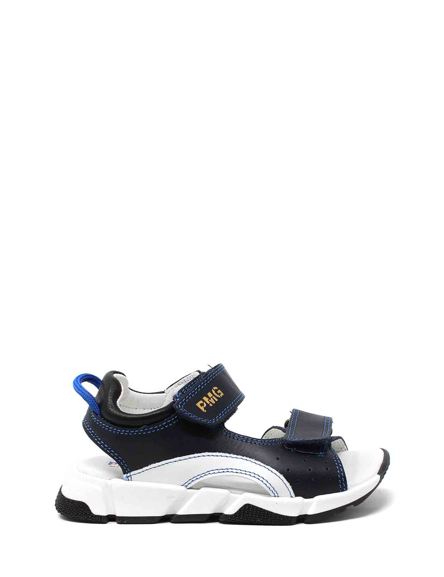 Sandali con strappi Blu Primigi