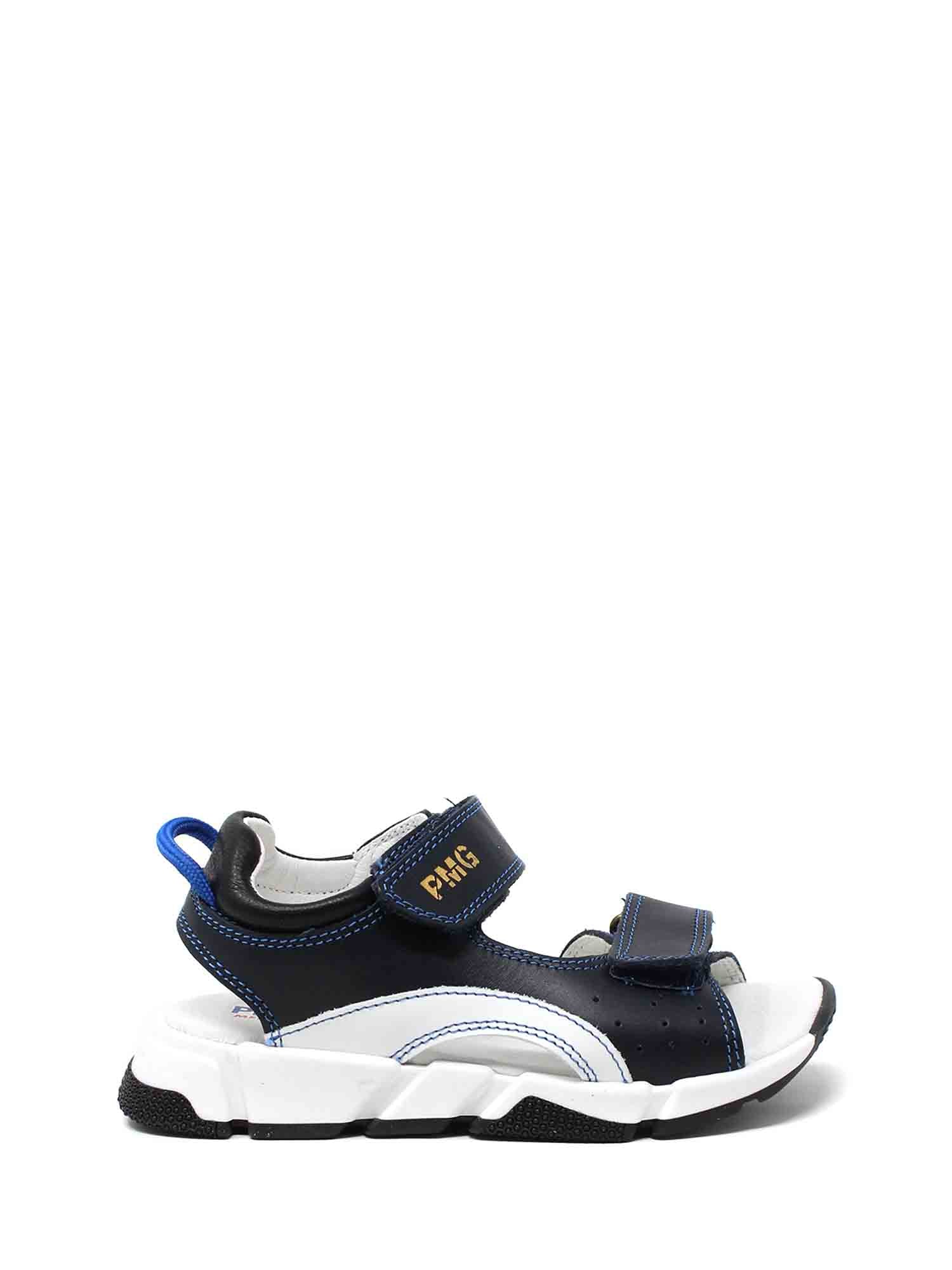 Sandali con strappi Blu Primigi