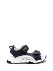 Sandali con strappi Blu Primigi