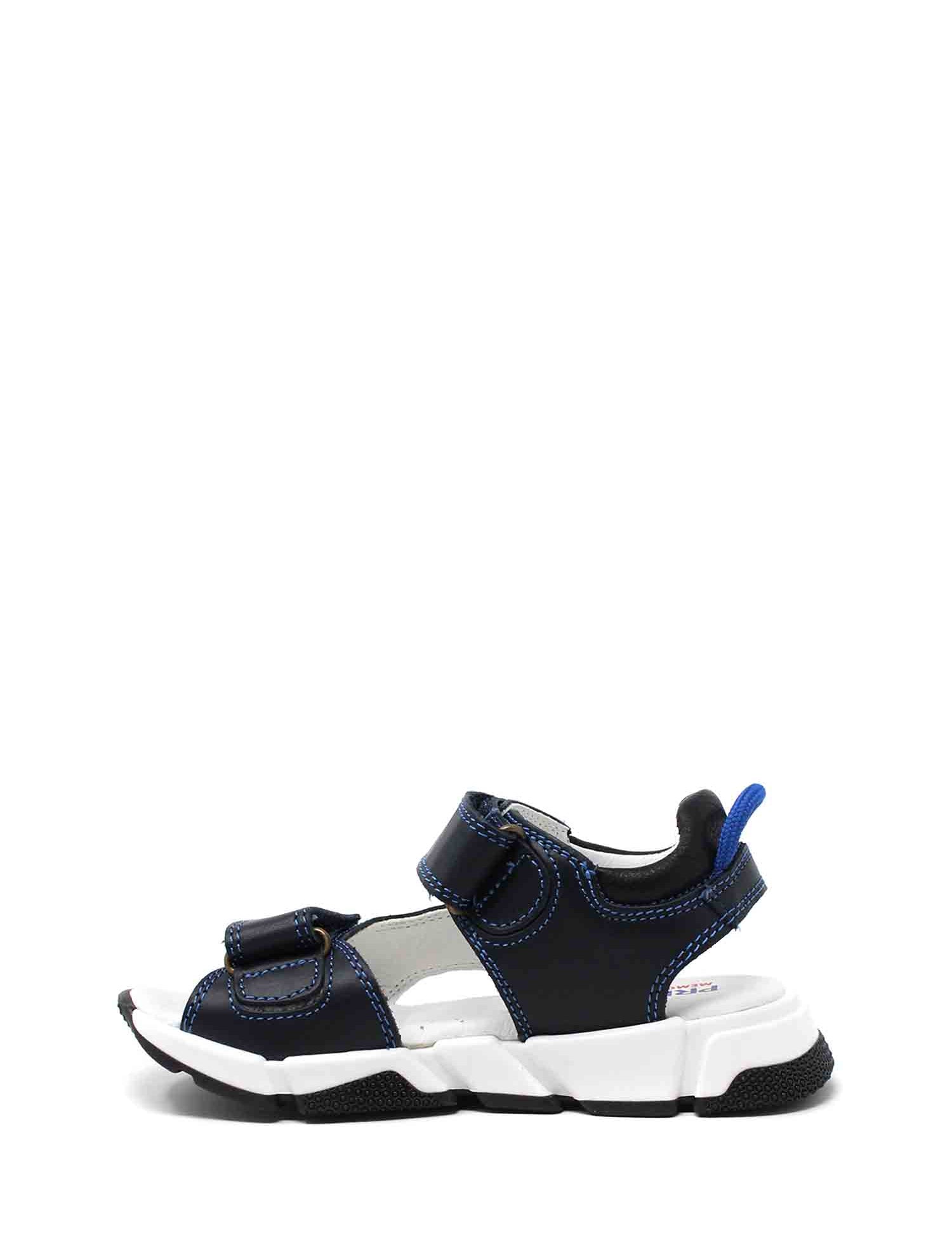 Sandali con strappi Blu Primigi
