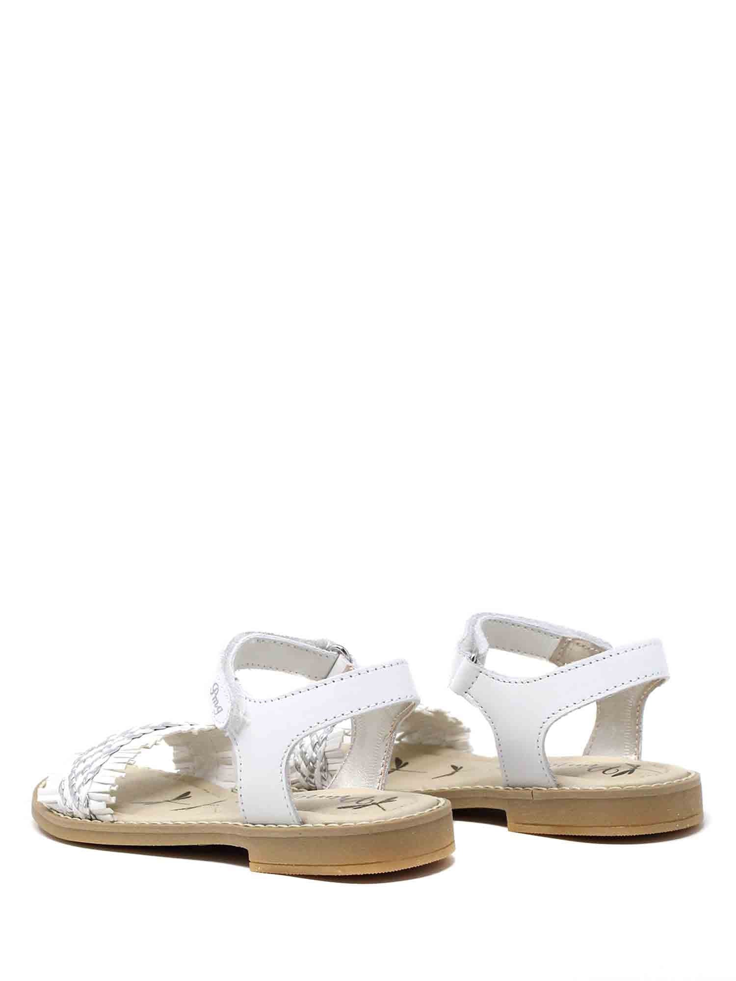 Sandali con strappi Bianco Primigi
