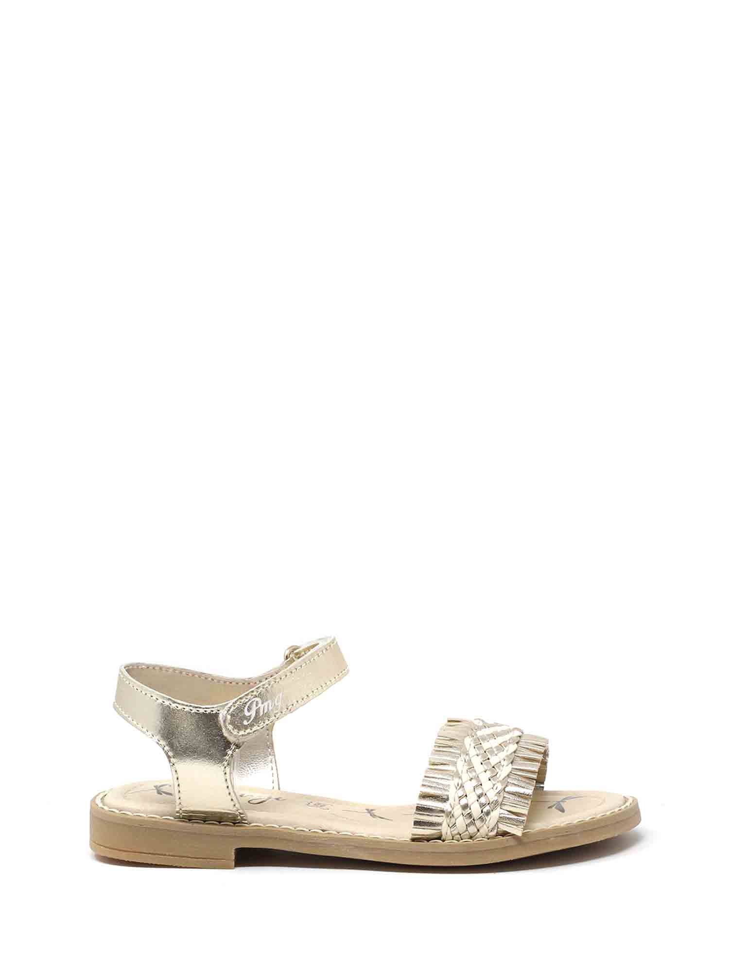 Sandali con strappi Dorato Primigi