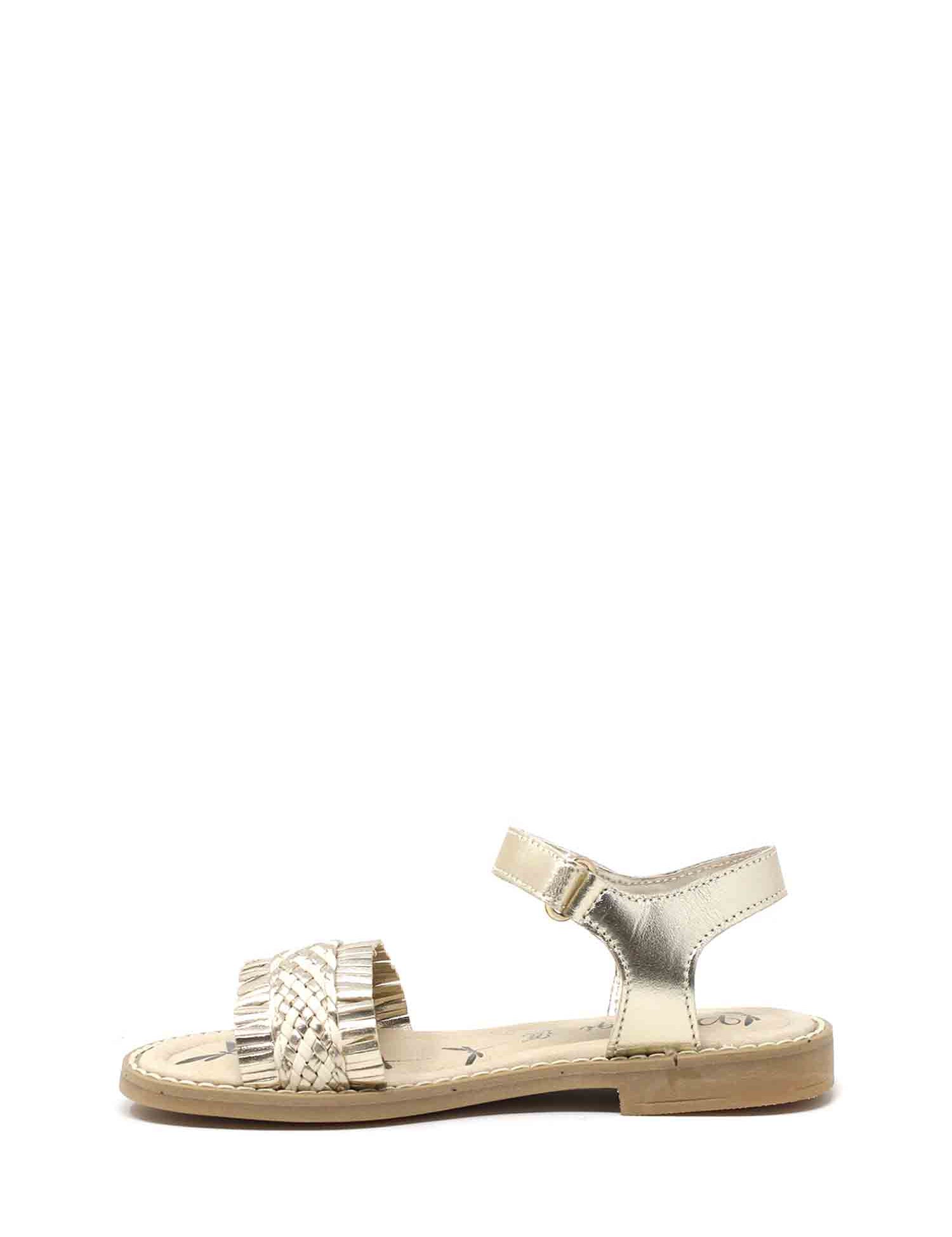 Sandali con strappi Dorato Primigi