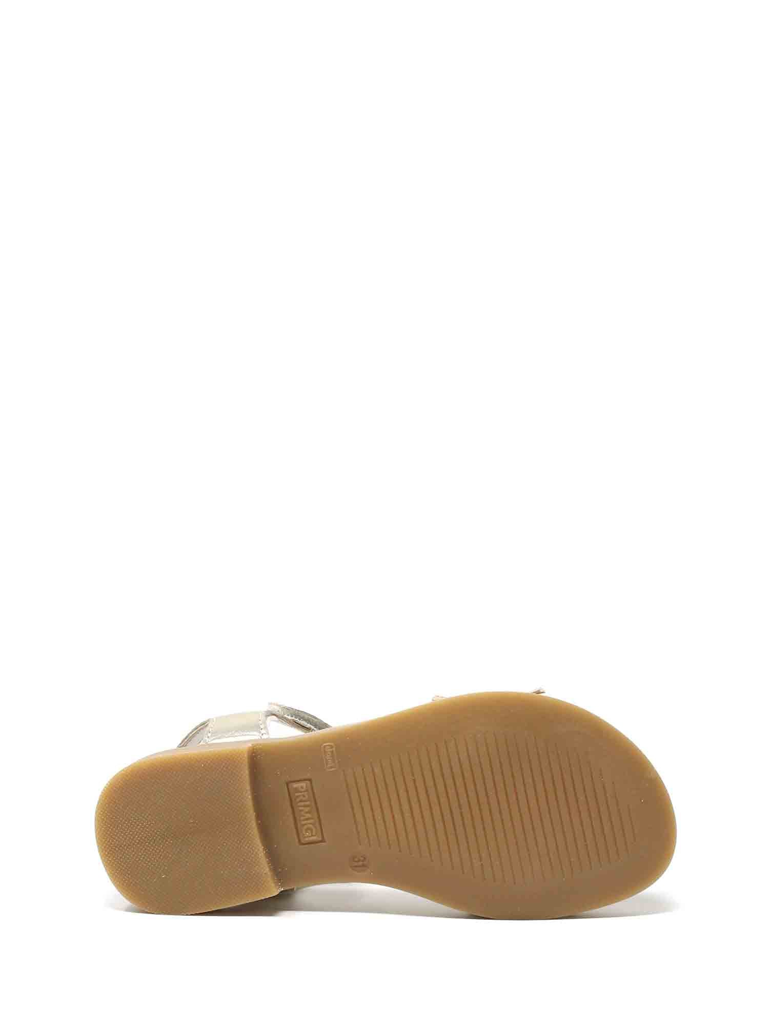 Sandali con strappi Dorato Primigi