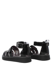 Sandali con strappi Nero Primigi